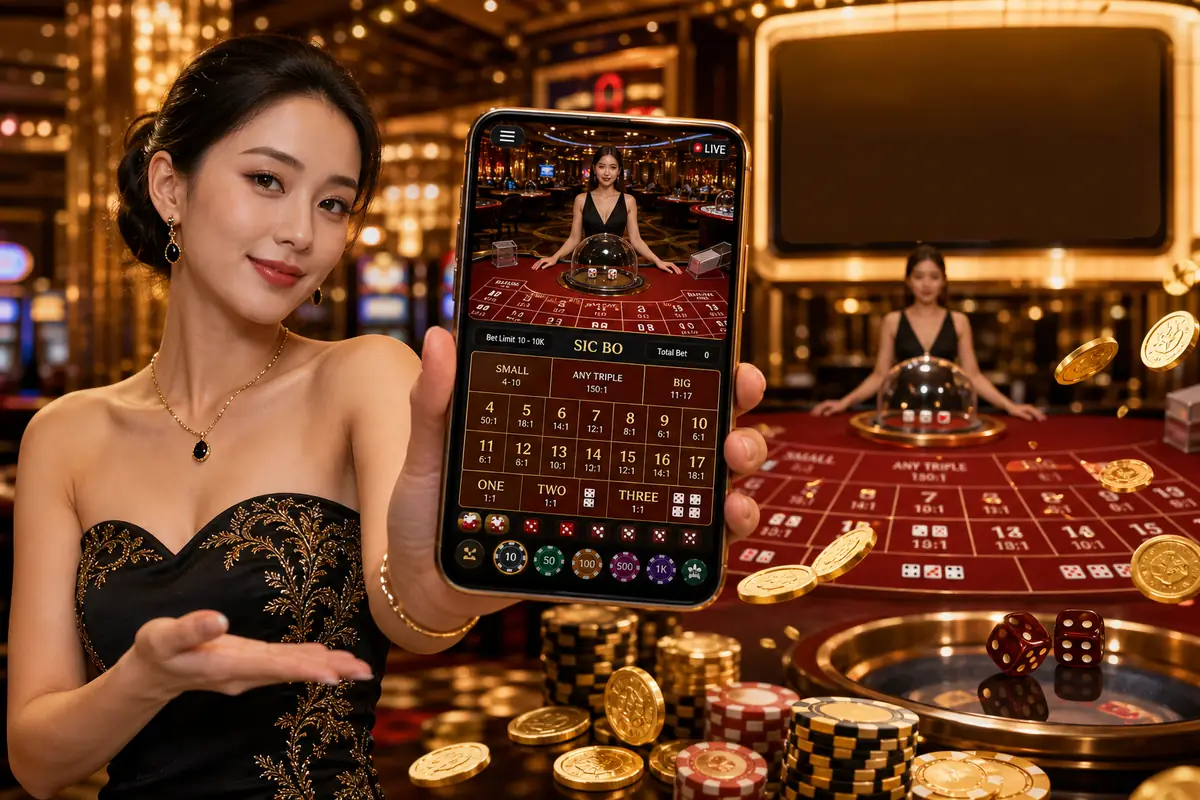 771cuci Casino meja baccarat live dealer